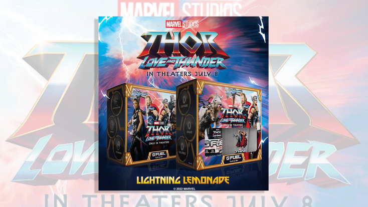 Packaging for G FUEL Lightning Lemonade. Packaging for G FUEL Lightning Lemonade.