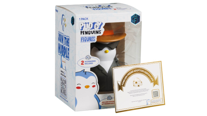 Pudgy Penguin Action Figure and Accessories