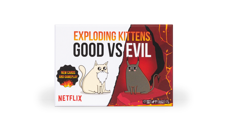 Exploding Kittens: Good vs. Evil card game, Exploding Kittens Exploding Kittens: Good vs. Evil card game, Exploding Kittens