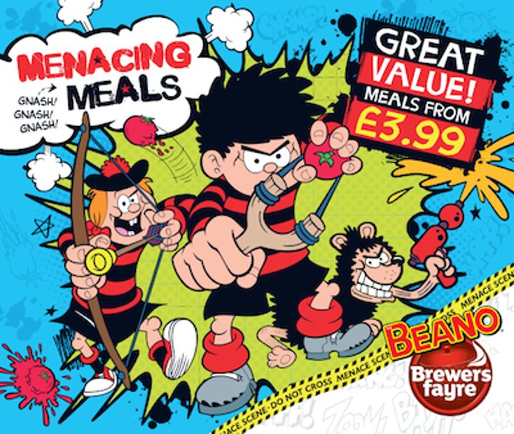 The Beano Takes Over Brewers Fayre The Beano Takes Over Brewers Fayre