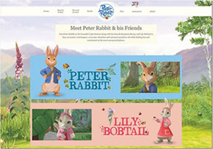 Penguin Re-launches Peter Rabbit Website Penguin Re-launches Peter Rabbit Website