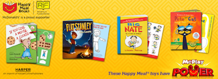 McDonald's HarperCollins Books McDonald's HarperCollins Books