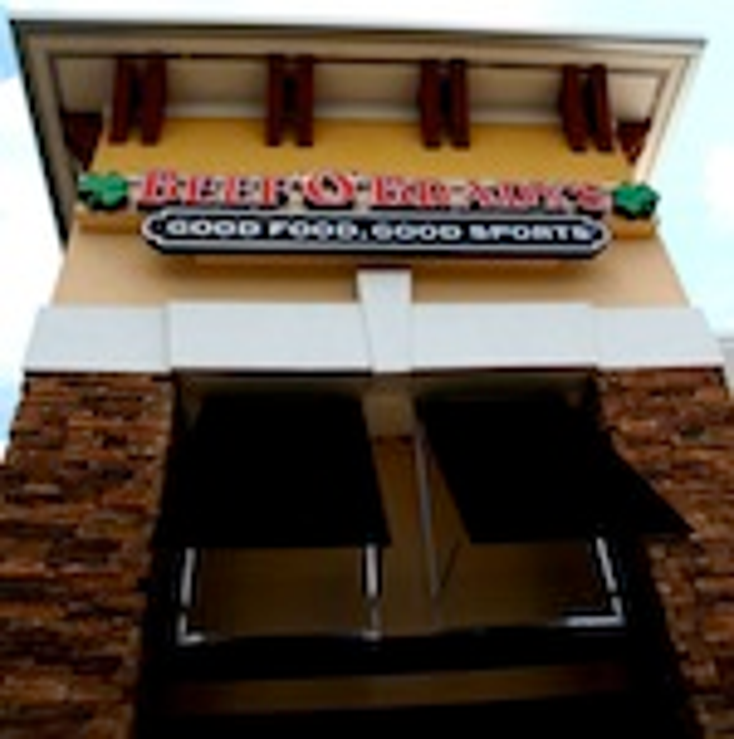Brand Central Signs Beef 'O' Brady's Brand Central Signs Beef 'O' Brady's