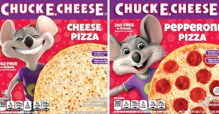 Chuck E. Cheese Releases Frozen Pizzas | License Global