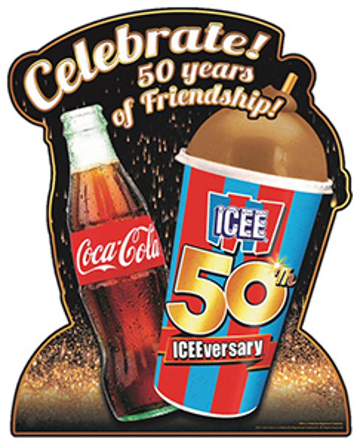 ICEE Fetes 50 Years with Coke
