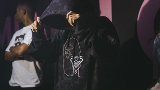 Hoodie from the BAPE x Inter Miami collection.