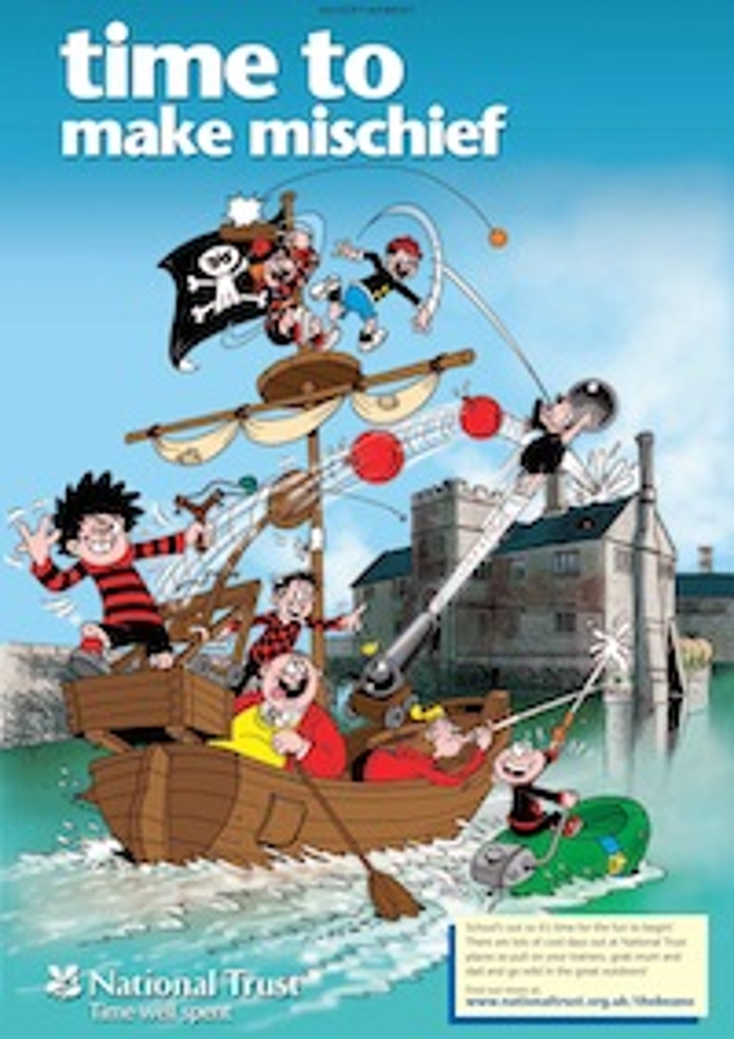 Beano Supports The National Trust Beano Supports The National Trust