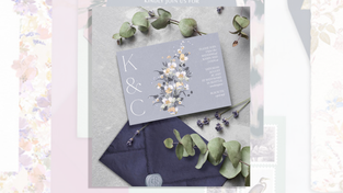 Sample design from the Pretty Plum Sugar and Greenvelope collection.