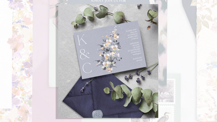 Sample design from the Pretty Plum Sugar and Greenvelope collection. Sample design from the Pretty Plum Sugar and Greenvelope collection.