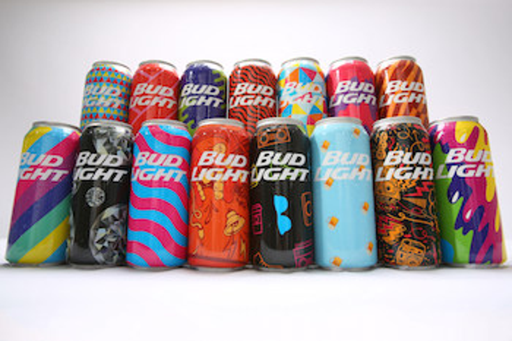 Bud Light Unveils Mad Decent Cans