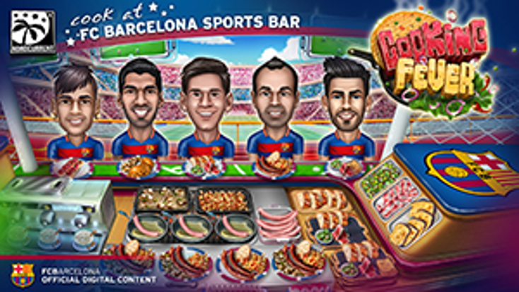 FC Barcelona Scores Mobile Game