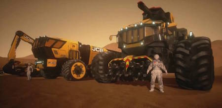JCB Readies to Colonize Mars JCB Readies to Colonize Mars