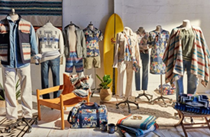 Tommy Bahama, Pendleton Woolen Team Up Tommy Bahama, Pendleton Woolen Team Up