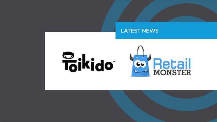 Toikido, Retail Monster logos. Toikido, Retail Monster logos.