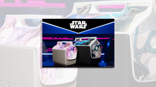 The “Star Wars” Princess Leia Little Playmate cooler and “Star Wars” Obi-Wan vs. Darth Vader Playmate Classic cooler.