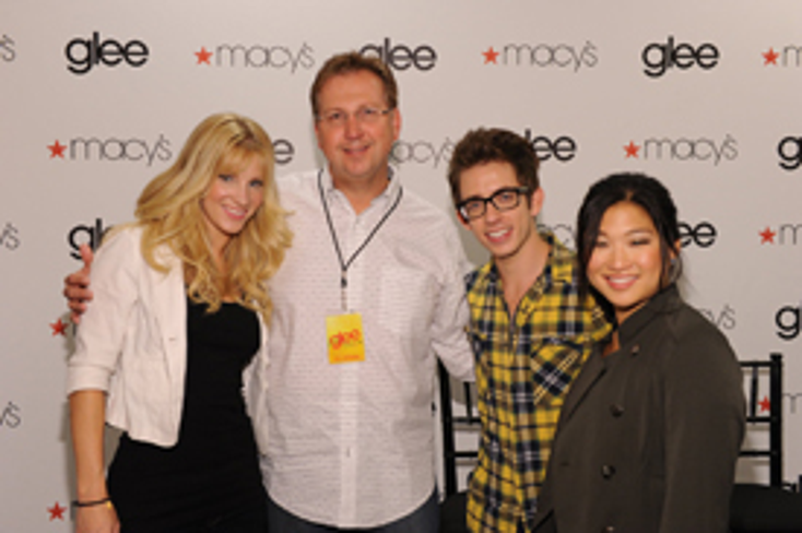 Fox's Marick, "Glee" Stars Celebrate Macy's Program