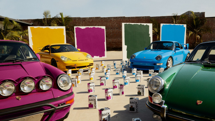 BACKDROP x Porsche promotion image. BACKDROP x Porsche promotion image.