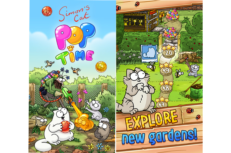 'Simon's Cat' Pounces in New Mobile Game 'Simon's Cat' Pounces in New Mobile Game