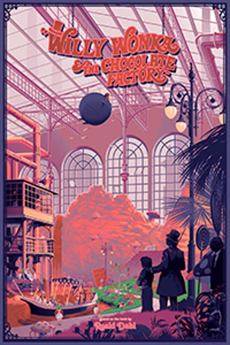 Dark Hall Unveils Willy Wonka Print Dark Hall Unveils Willy Wonka Print