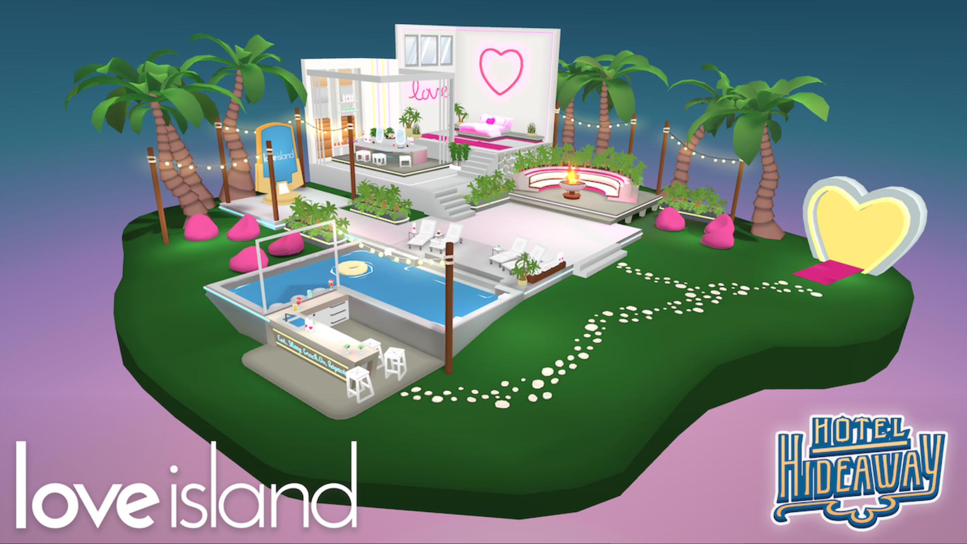 Love Island' Opens Virtual Villa in Hotel Hideaway