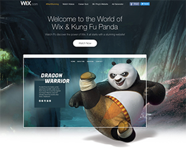 Wix Taps DreamWorks for Super Bowl Ad