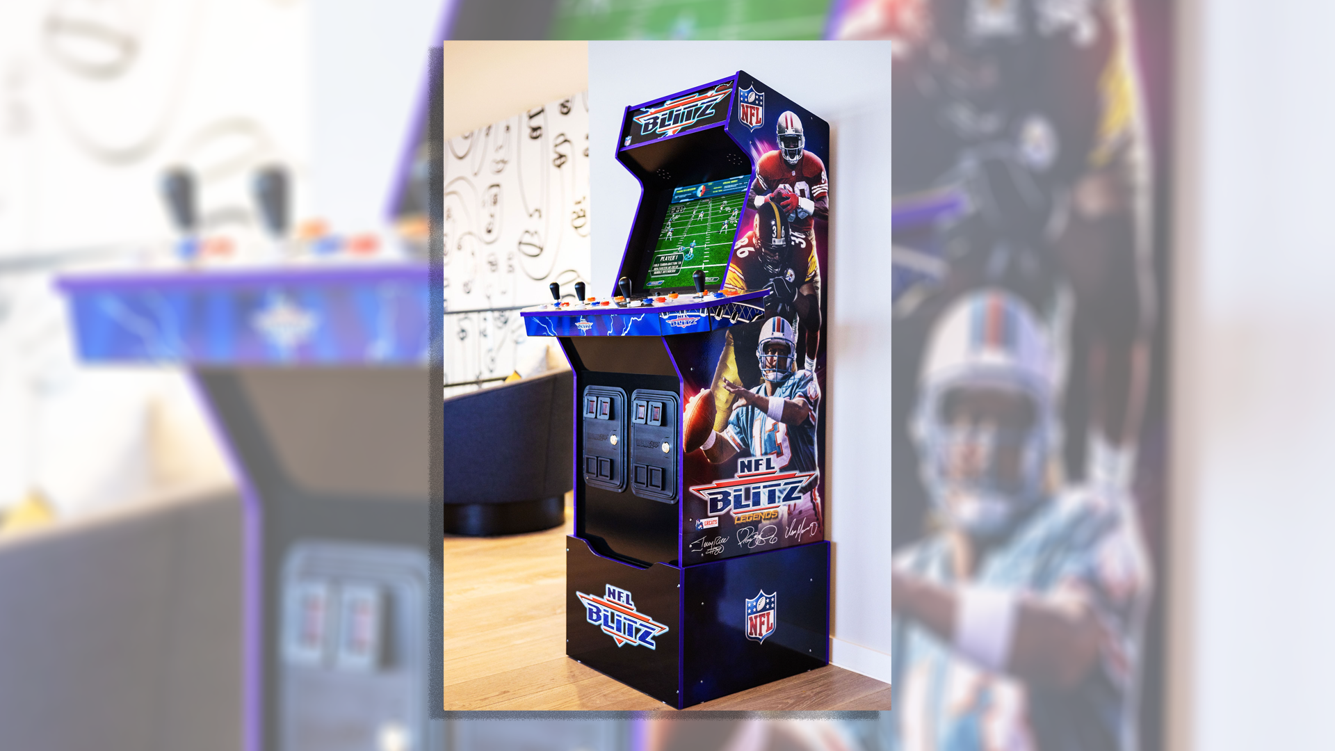 NFL Blitz Legends' Arcade1Up Cabinet Release