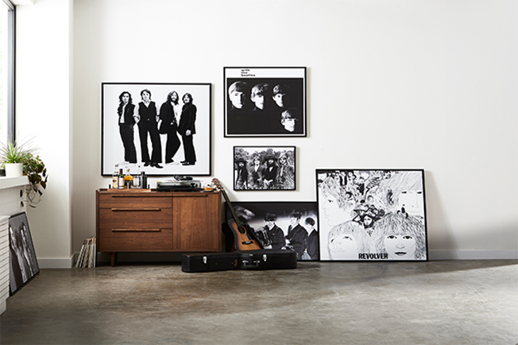Crate and Barrel Showcases Beatles Photography Crate and Barrel Showcases Beatles Photography