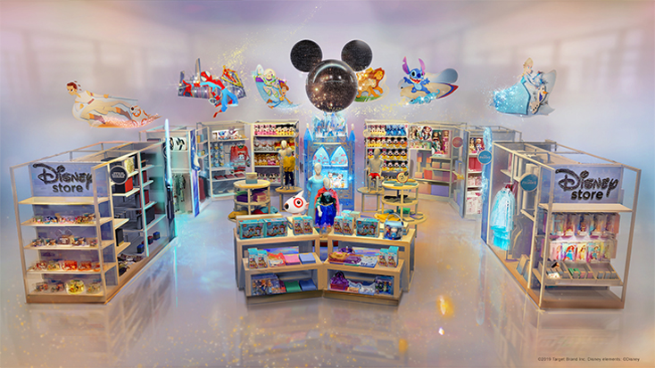 Disney Stores to Open at Select Target Locales