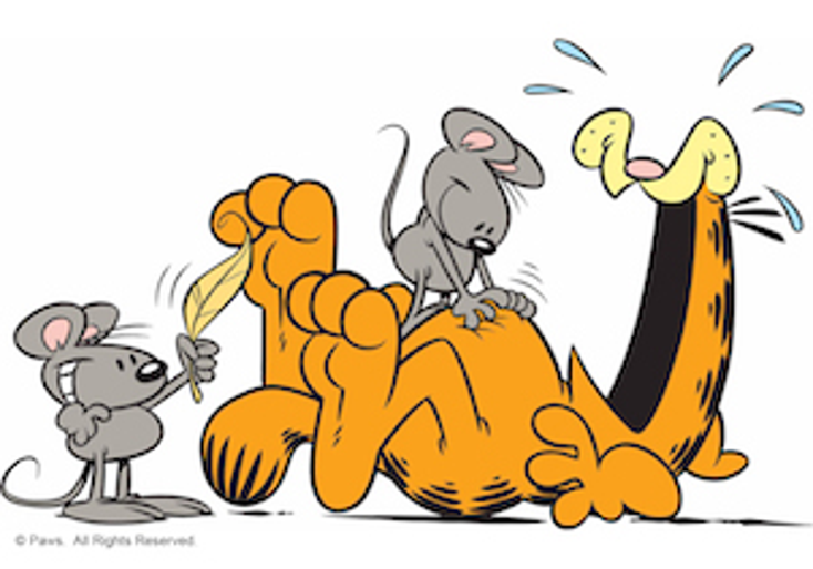 Garfield Gets Master Toy Garfield Gets Master Toy