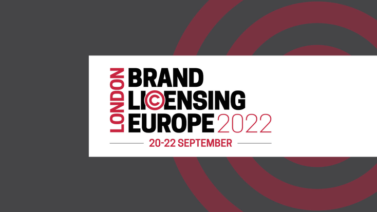 Brand Licensing Europe logo. Brand Licensing Europe logo.