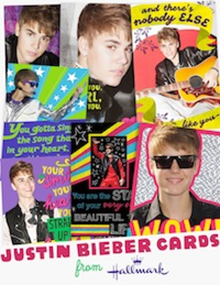 Hallmark Brings 'Beiber Fever' to Walmart Hallmark Brings 'Beiber Fever' to Walmart