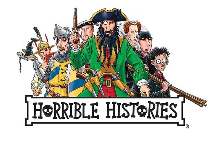 Horrible Histories Outlines Merch