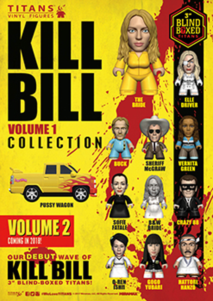 Titan Plans Kill Bill, 'Metal Gear' Figures Titan Plans Kill Bill, 'Metal Gear' Figures