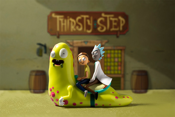 Wubba Lubba Dub Dub! 'Rick and Morty' Extends into New Categories Wubba Lubba Dub Dub! 'Rick and Morty' Extends into New Categories
