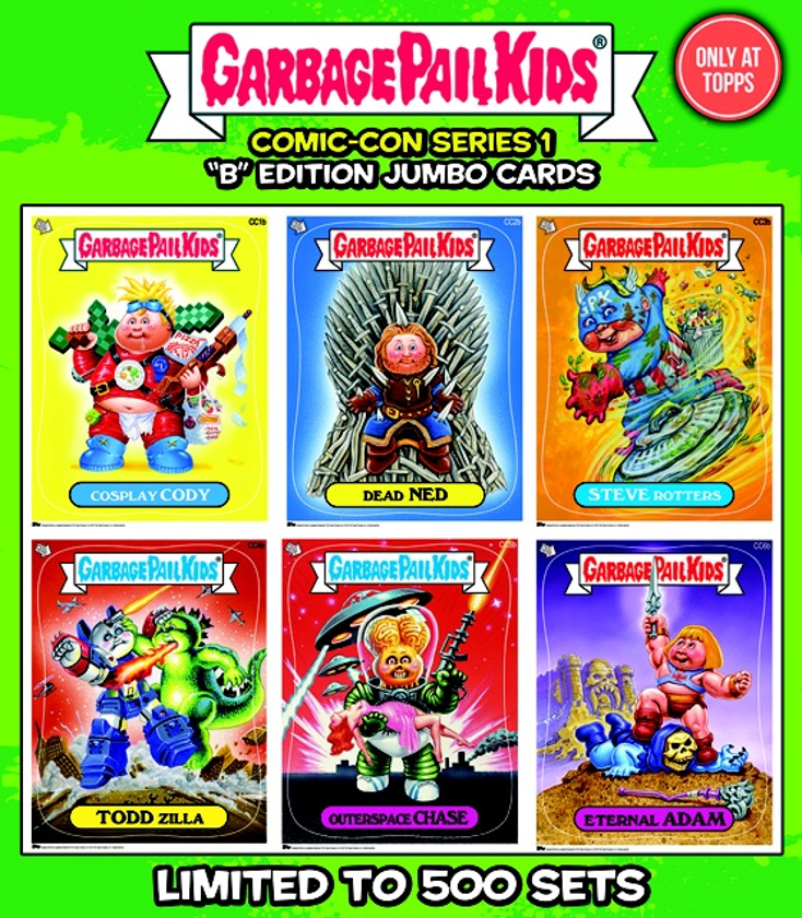 Topps Releases GPK “B” Cards