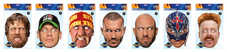 Mask-arade Adds to WWE Range