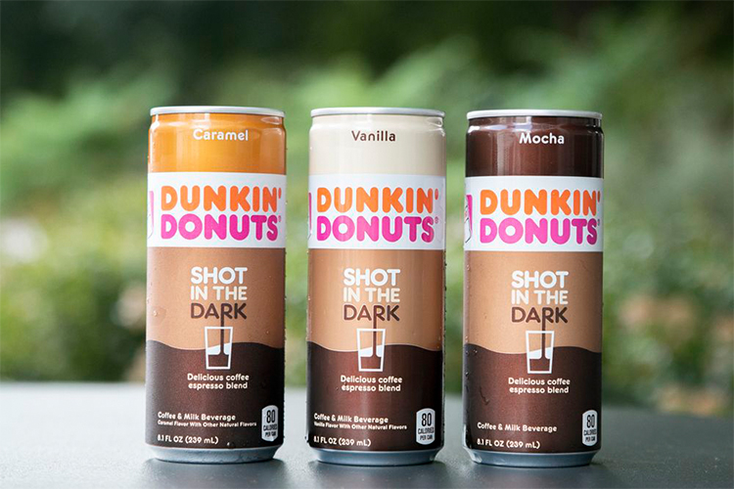 Dunkin' Donuts Takes a Shot in the Dark