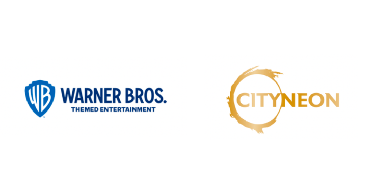 The Cityneon logo alongside the Warner Bros. logo The Cityneon logo alongside the Warner Bros. logo