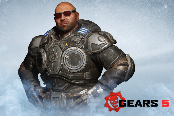 ‘Gears 5’ Plays Co-Op with Dave Bautista