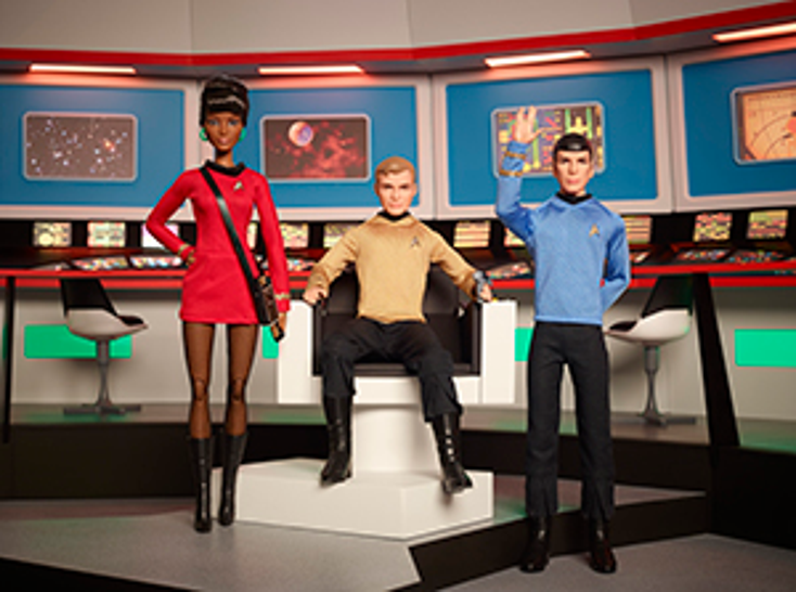 Mattel Unveils ‘Star Trek’ Barbies Mattel Unveils ‘Star Trek’ Barbies