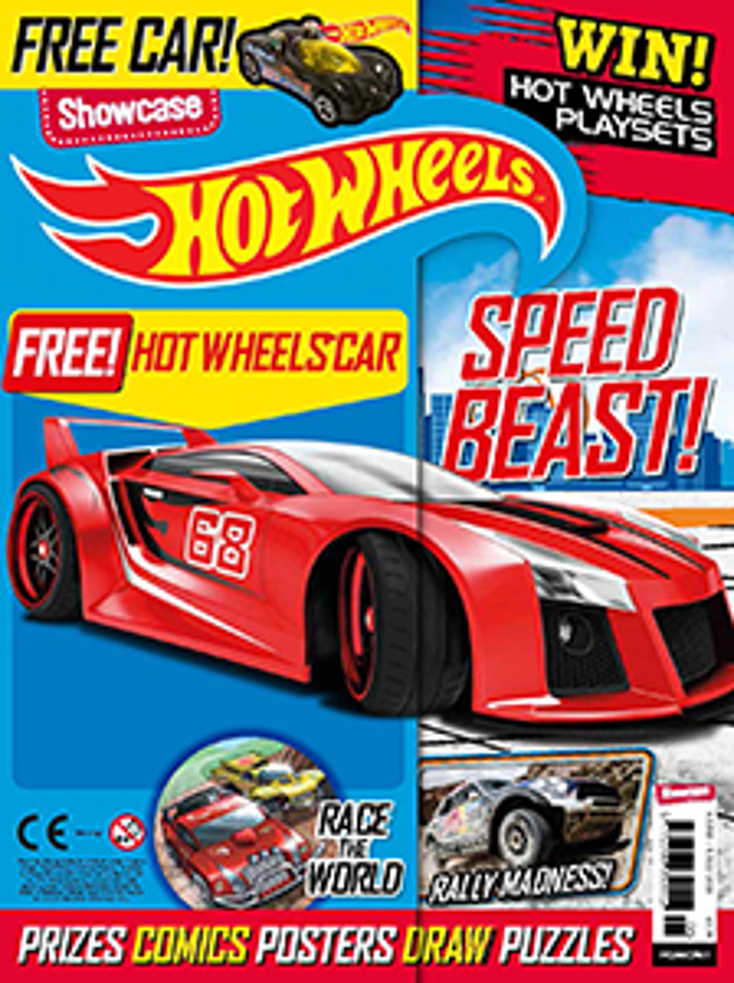 Hot Wheels Races into Showcase Hot Wheels Races into Showcase