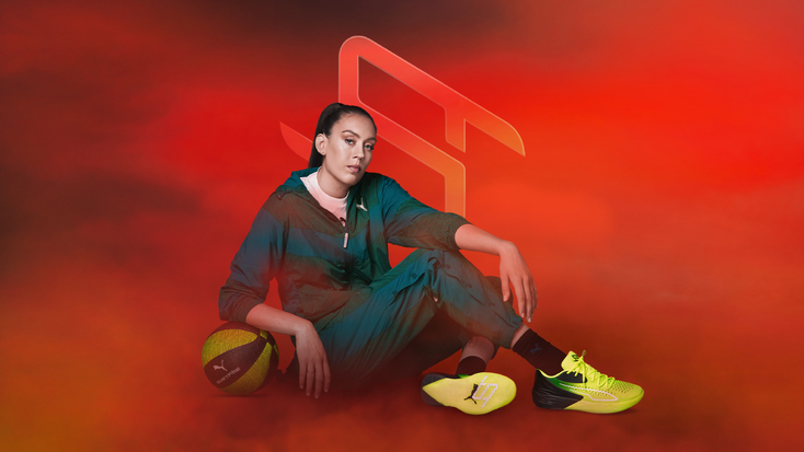 Breanna "Stewie" Stewart wearing the Stewie 1. Breanna "Stewie" Stewart wearing the Stewie 1.
