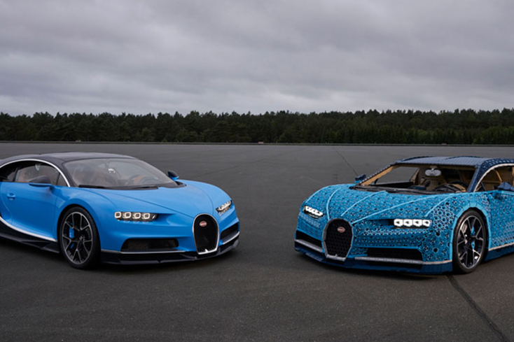 LEGO Builds with Bugatti