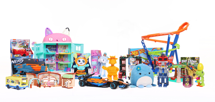 Some of the toys in the Argos 15 Top Toys list.