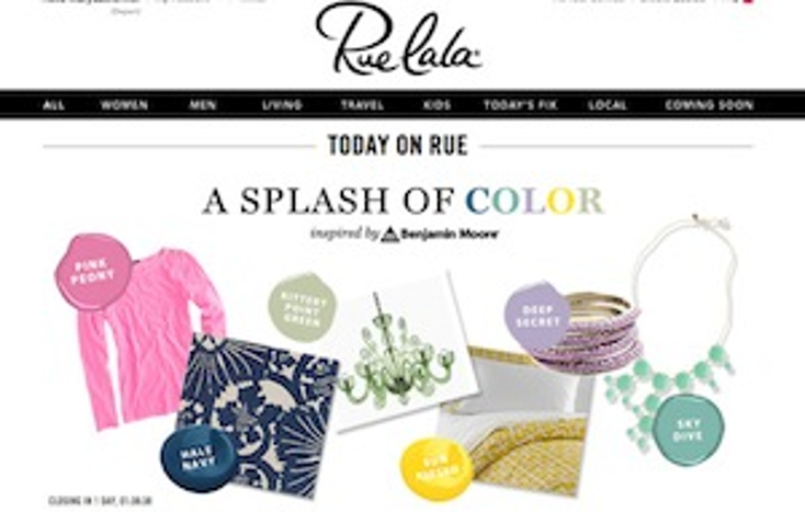 Rue La La Teams for Paint Line Rue La La Teams for Paint Line