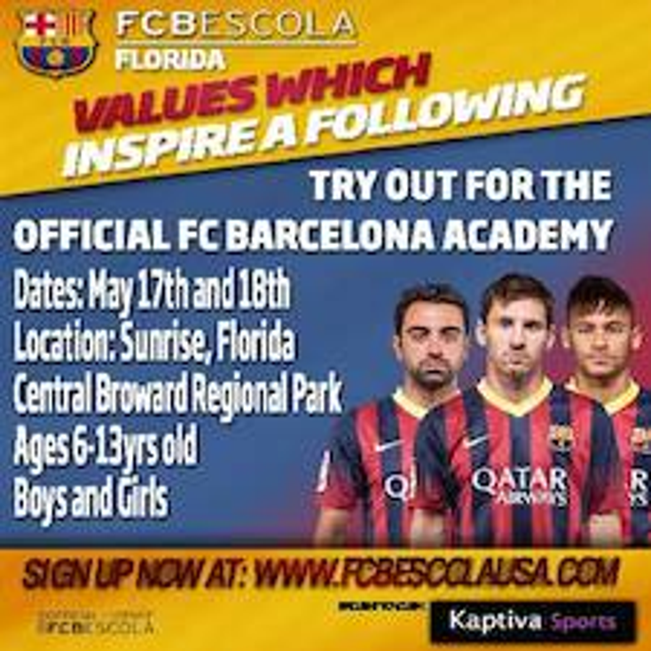 FC Barcelona Academy to Open in U.S.
