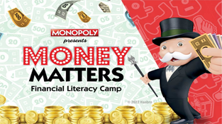 Promotional image for the Money Matters Financial Literacy Camp