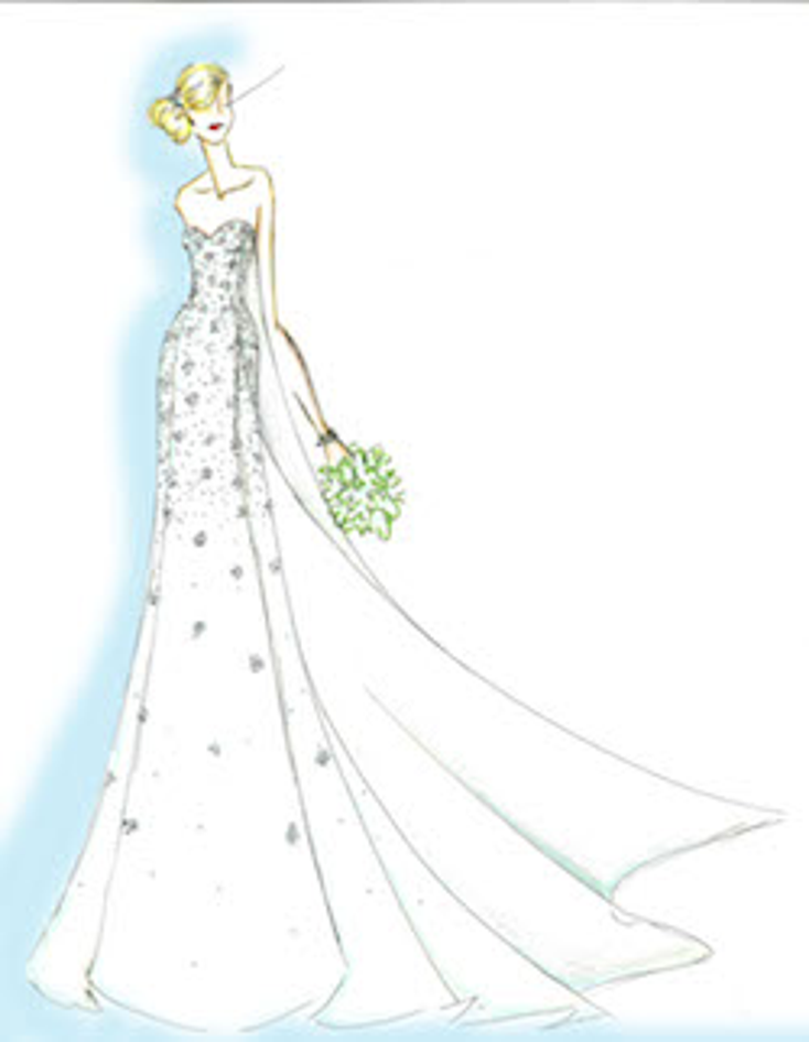 Disney Previews Elsa Wedding Gown