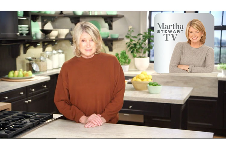 Martha Stewart Presses Play on OTT App Martha Stewart Presses Play on OTT App