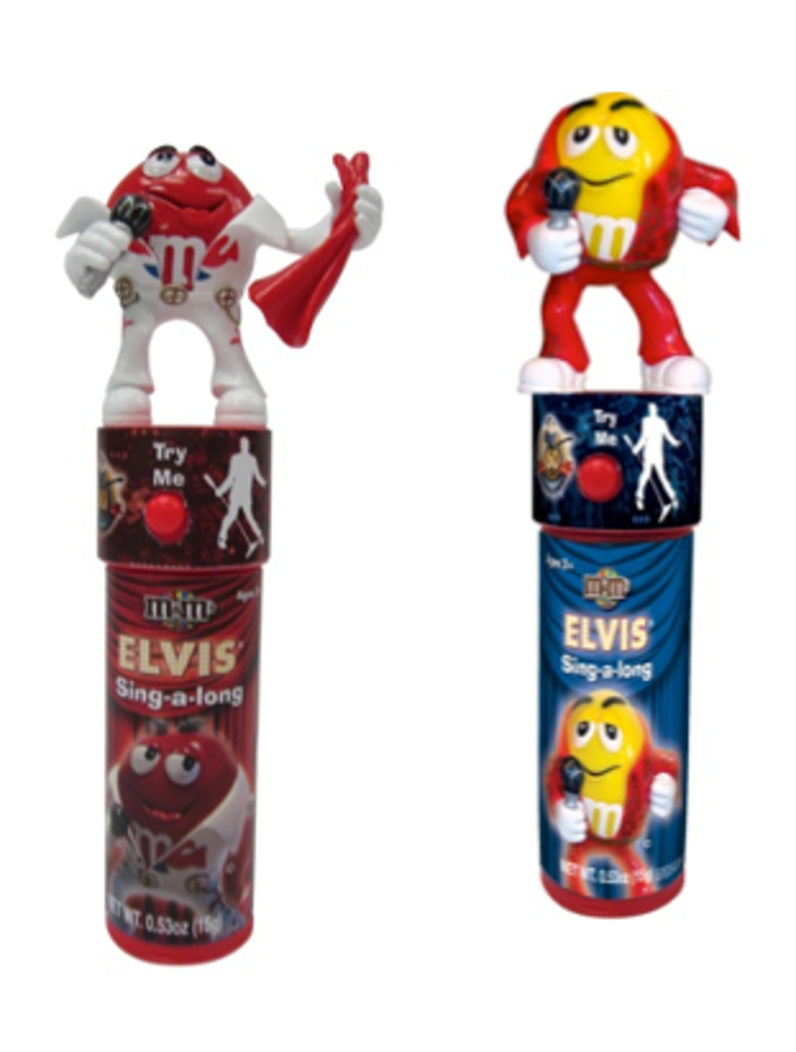 CandyRific Brings The King To M&M's CandyRific Brings The King To M&M's